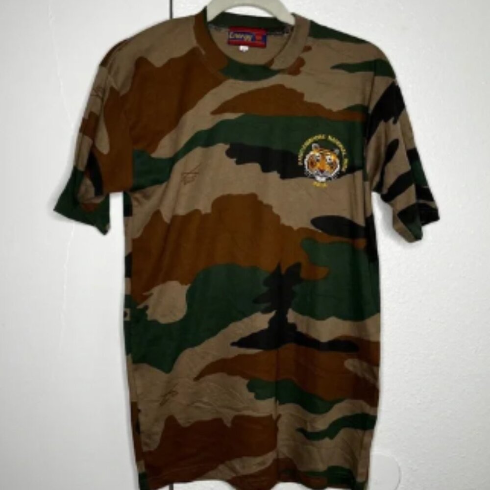 RARE CAMOUFLAGE INDIA NATIONAL PARK SZ SMALL HYPE STREETWEAR STYLE